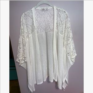 Flowy lace cardigan
